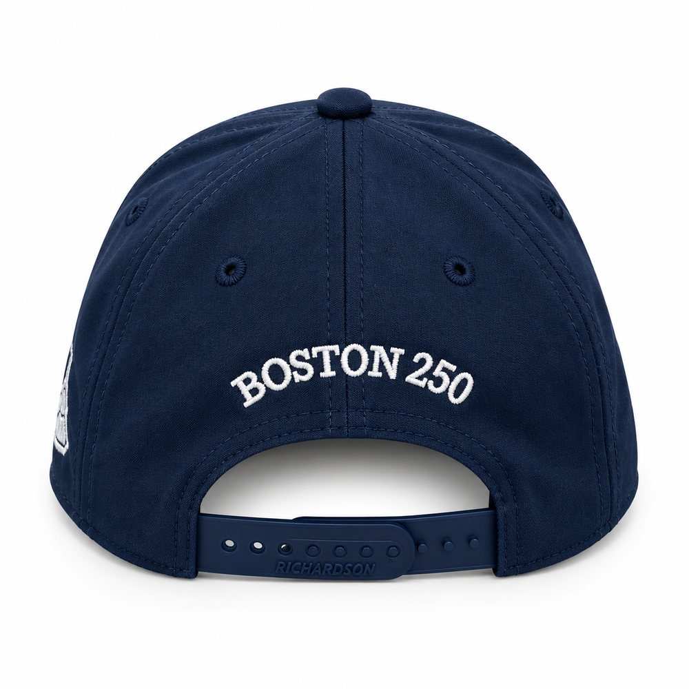 Sail Boston Tall Ships Logo, Ship on Side, and "TALL SHIPS 2026 BOSTON" Embroidered Rope Performance Hat with Snap Back