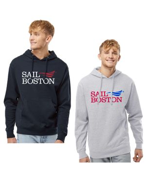Sail Boston Primary Logo Hoodie Sweatshirt Available Colors