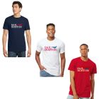 Sail Boston Primary Logo Adult Short Sleeve T-Shirt Available Colors