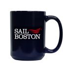 Sail Boston Primary Logo 11 oz Coffee Mug Black