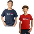 Sail Boston Primary Logo Youth Short Sleeves T-Shirt Available Colors